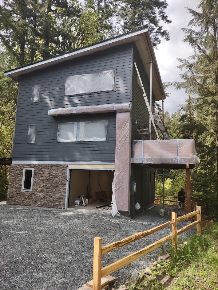 Multistory Exterior House Painting - Whatcom County - Image 11