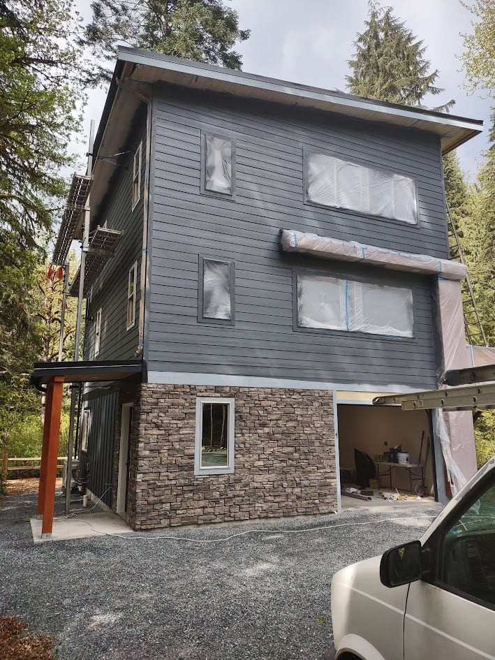 Multistory Exterior House Painting - Whatcom County - Image 12
